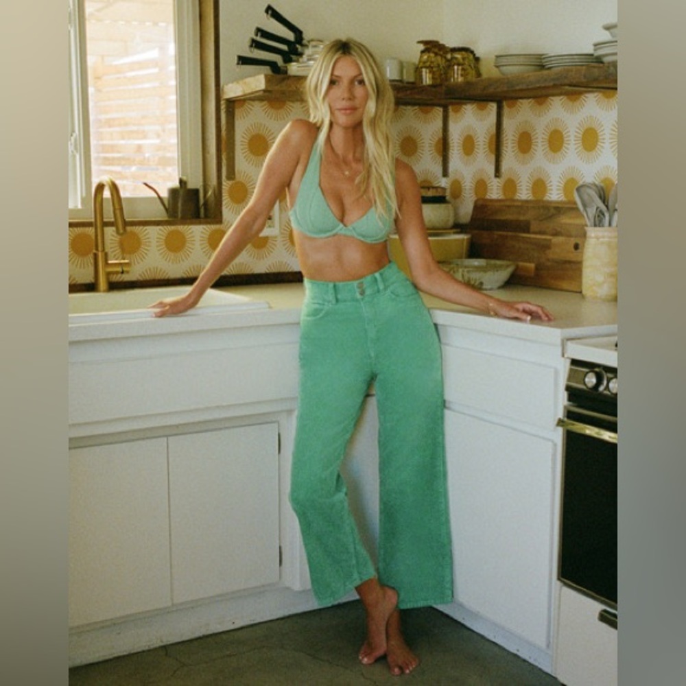 Billabong x Salty Blonde High-Waisted Corduroy Pants - Picture 4 of 12